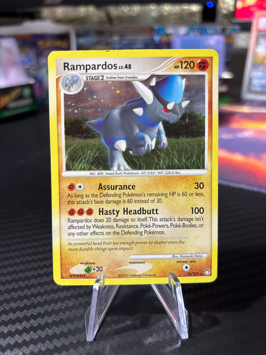 Rampardos Holo #33 - Mysterious Treasures - P