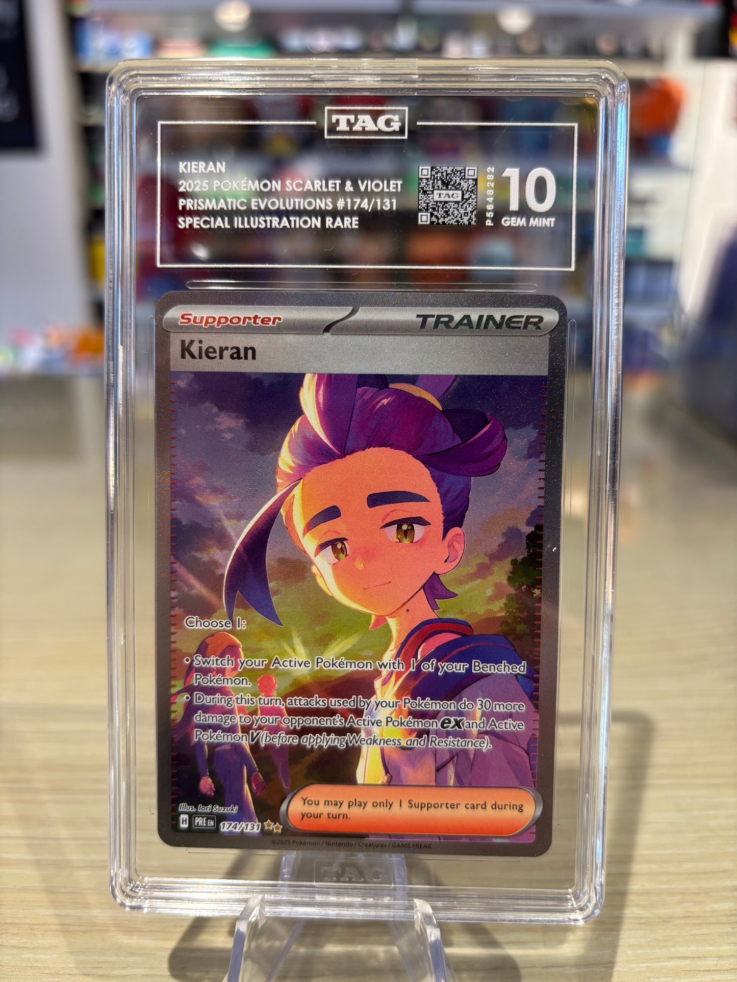 TAG 10 - Kieran - 174/131 - Prismatic Evolutions