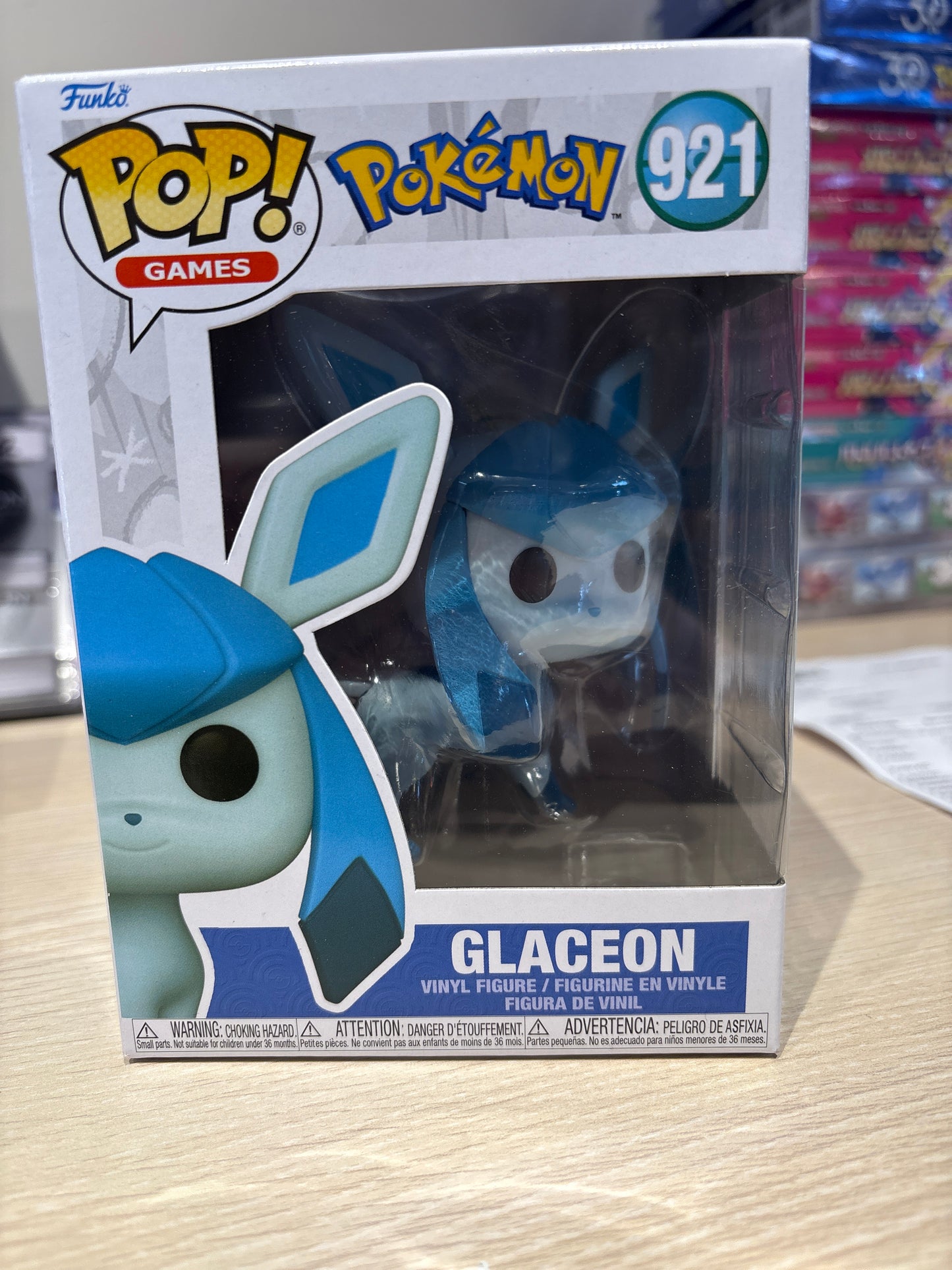 Glaceon Pokemon Pop Vinyl