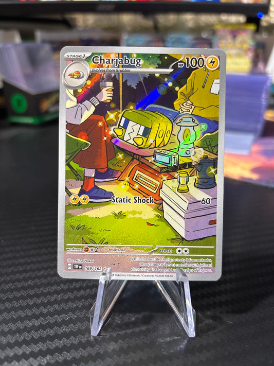 Charjabug - 169/162 - Illustration Rare - Temporal Forces - NM