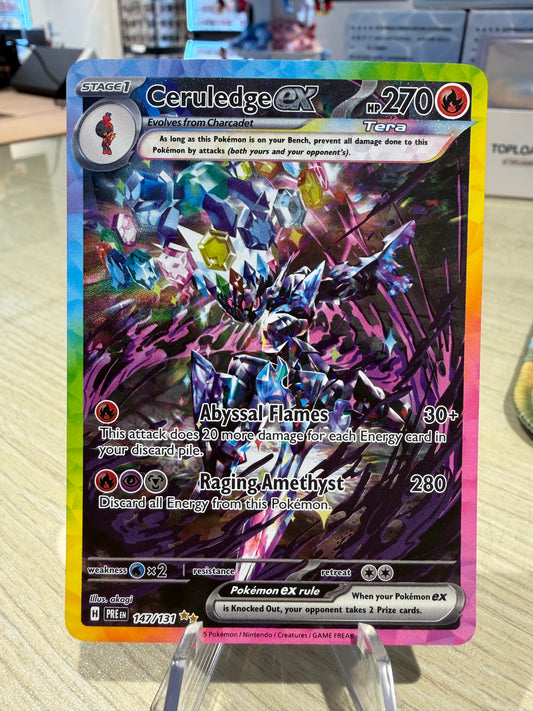 Ceruledge EX - 147/131 - Prismatic Evolutions