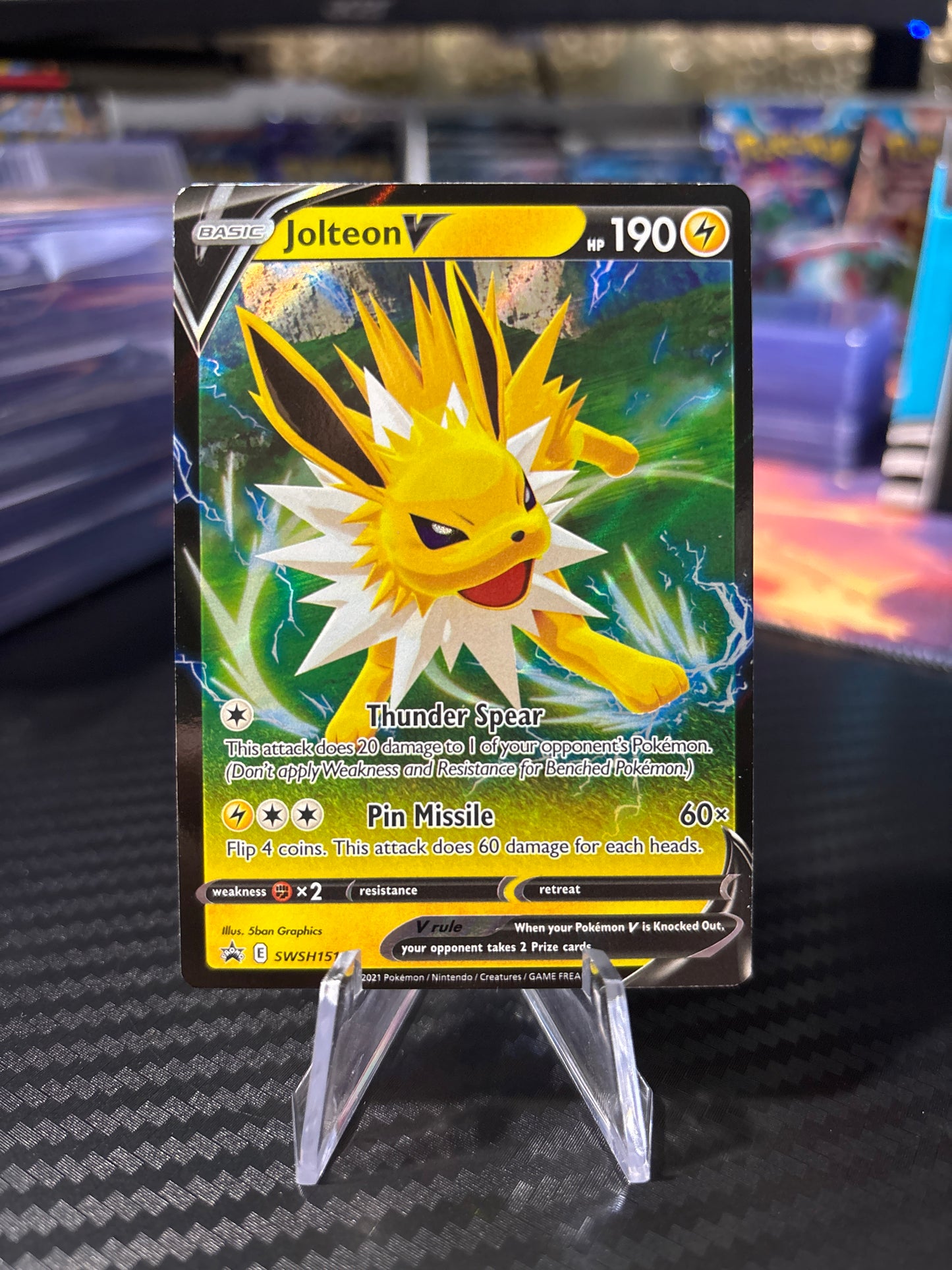Jolteon V Promo #SWSH151