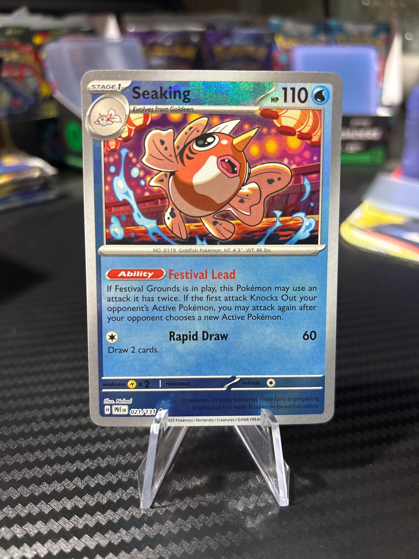 Seaking [Masterball] #21 - Prismatic Evolutions