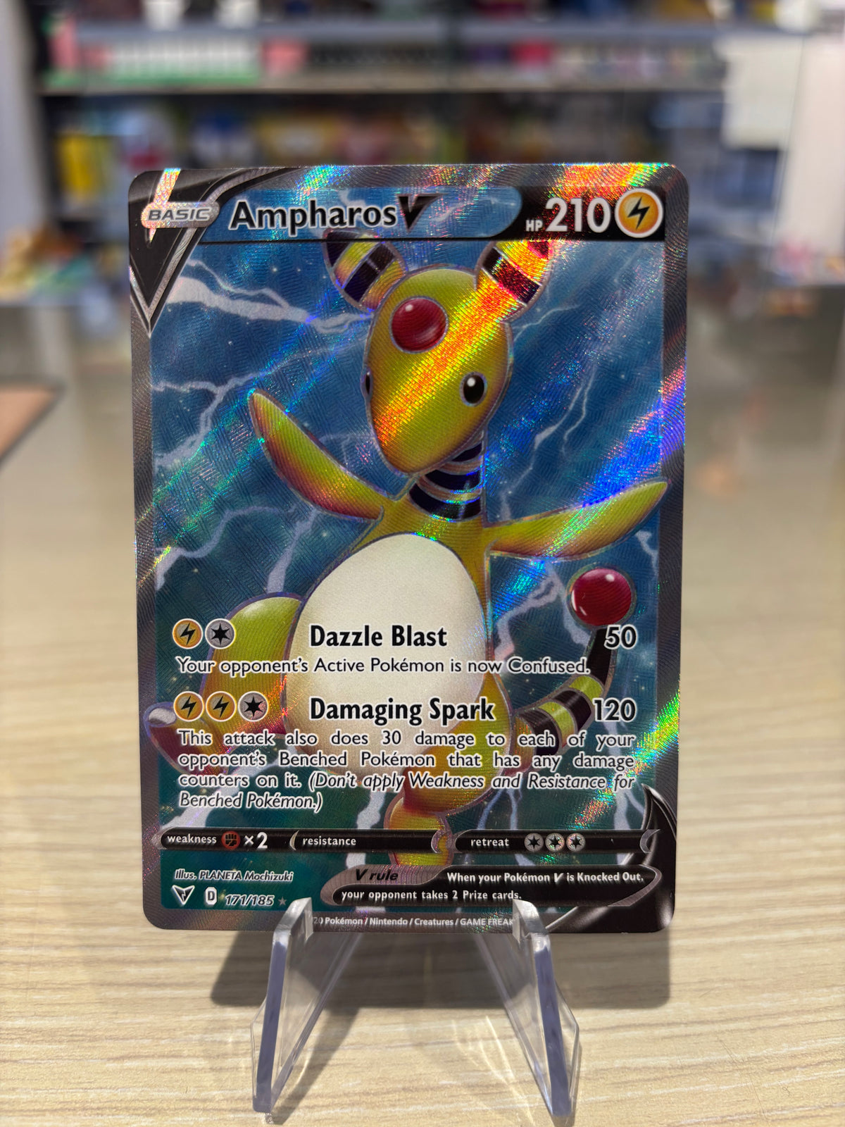 Ampharos V - 171/185 - Vivid Voltage
