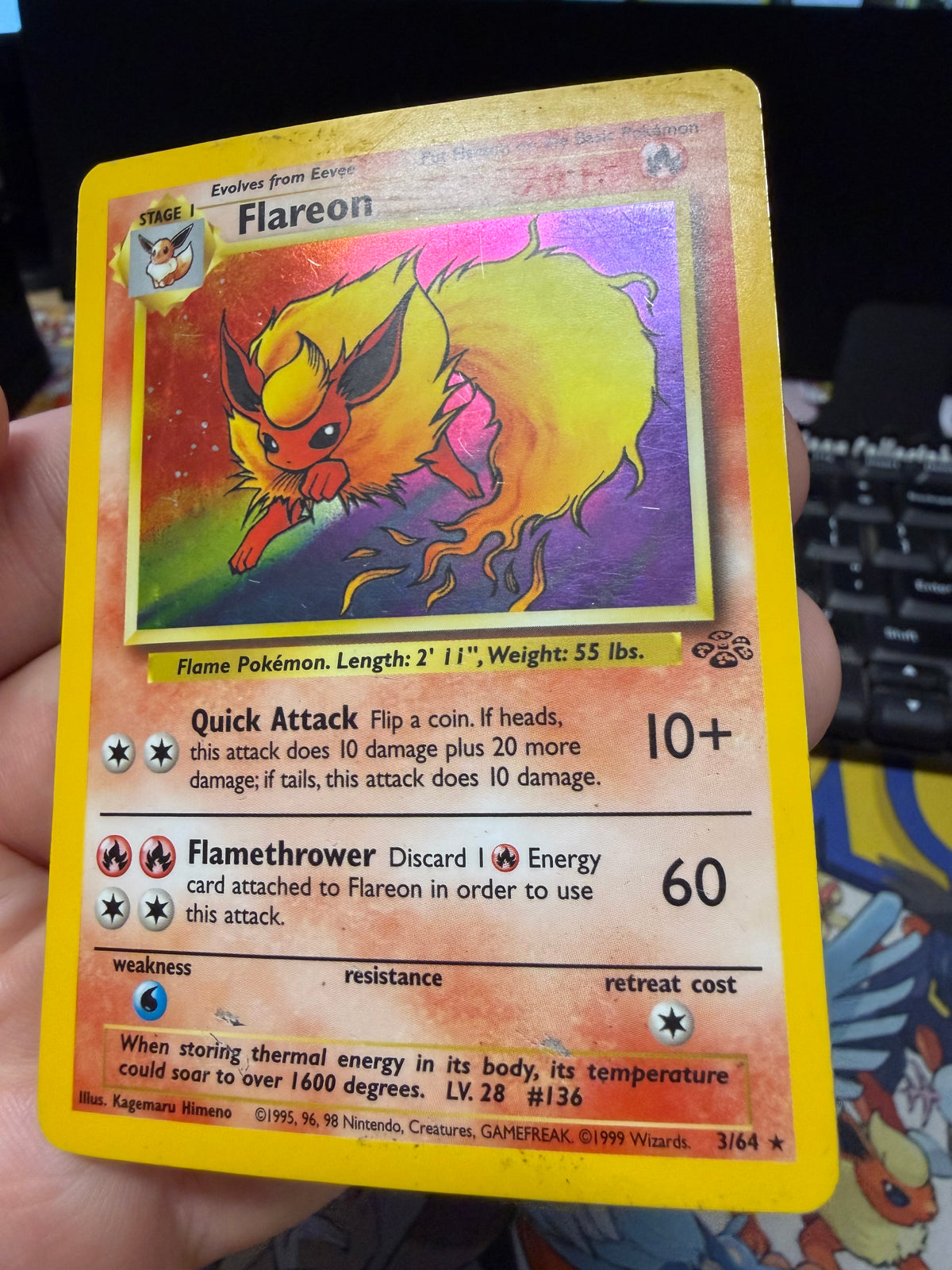 Flareon Holo - 3/64 - Jungle