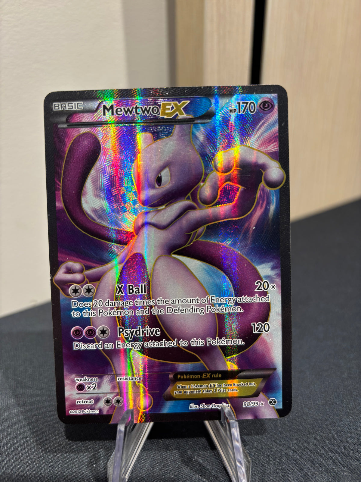 Mewtwo EX - 98/99 - Black & White Next Destinies