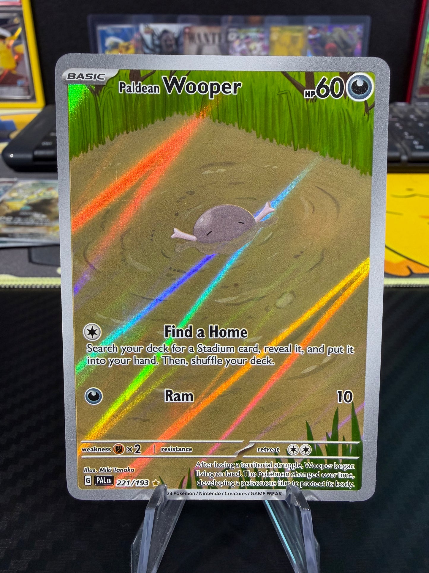 Paldean Woooper - 221/193 - Illustration Rare - Paldea Evolved