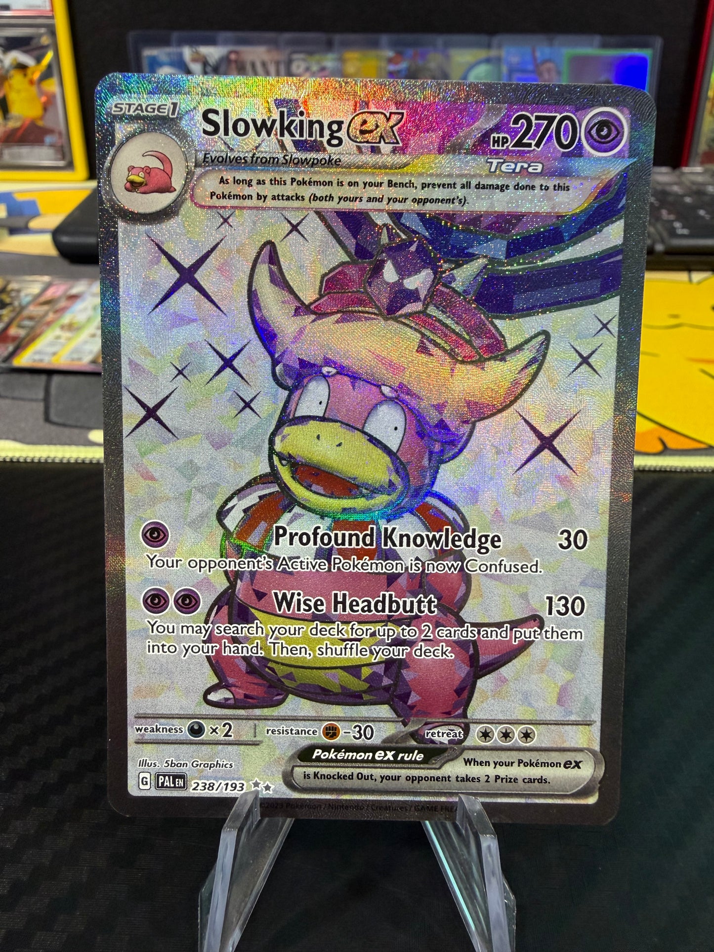 Slowking Ex - 238/193 - Full Art - Paldea Evolved