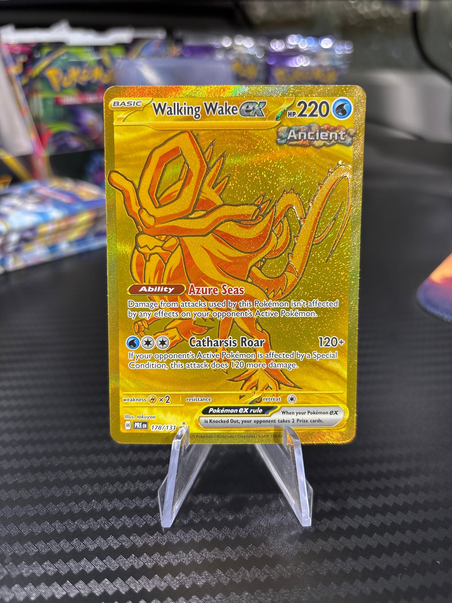 Walking Wake Ex - 178/131 - Prismatic Evolutions - NM