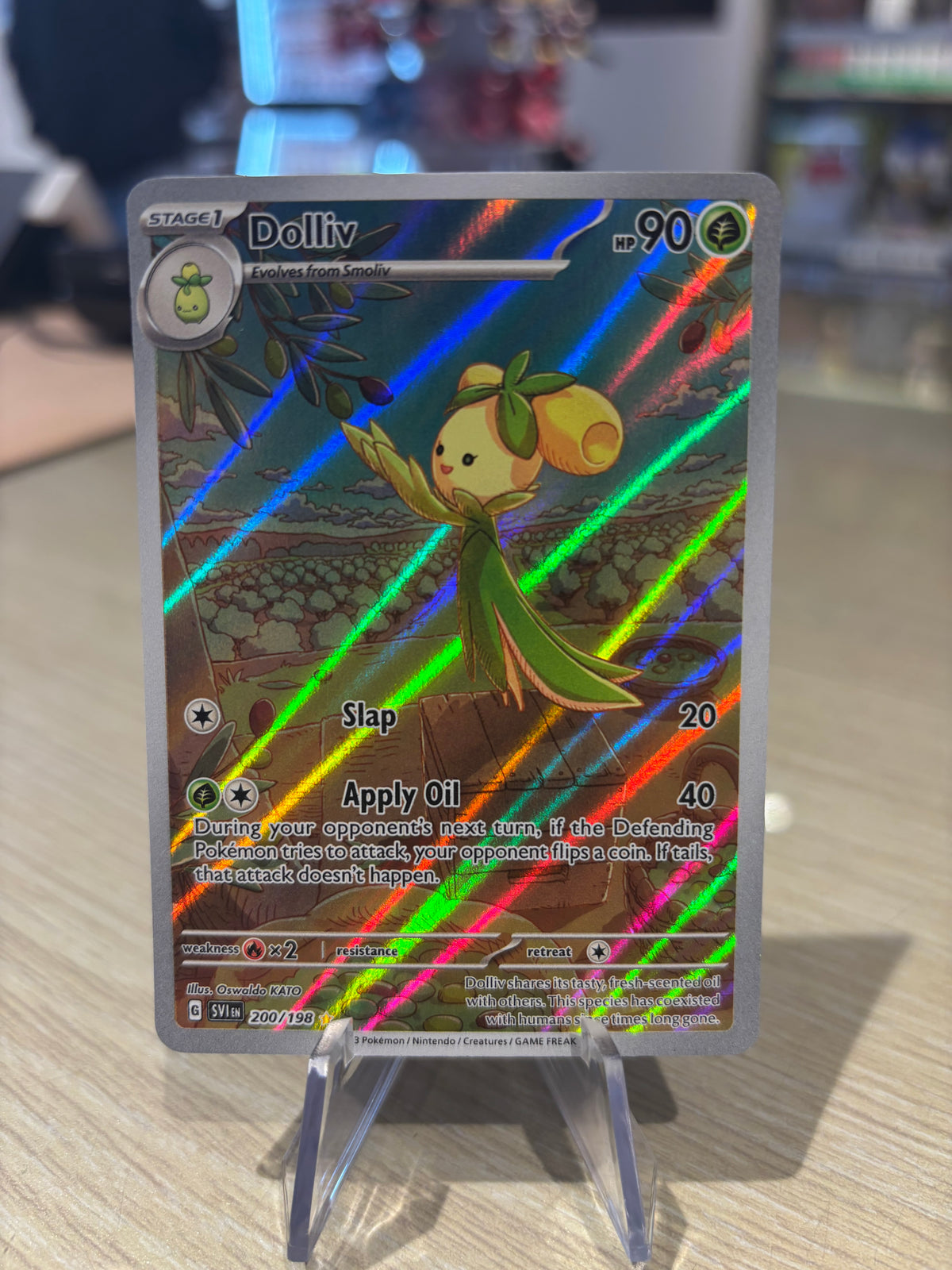 Dolliv - 200/198 - Scarlet & Violet Base Set