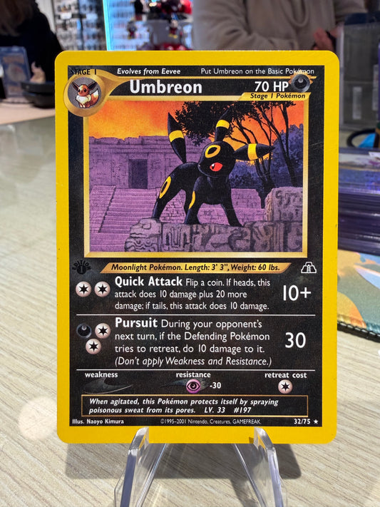 Umbreon - 1st Edition - 32/75 - Neo Discovery