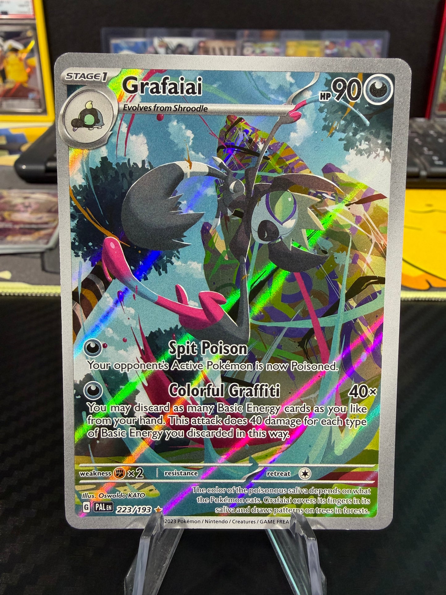 Grafaiai - 223/193 - Illustration Rare - Paldea Evolved