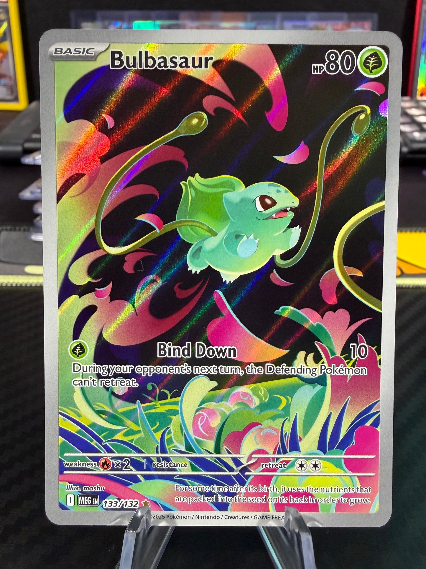 Bulbasaur - 133/132 - Illustration Rare - Mega Evolution