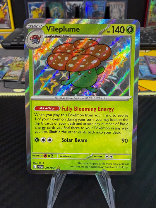 Vileplume - 094/091 - Baby Shiny - Paldean Fates