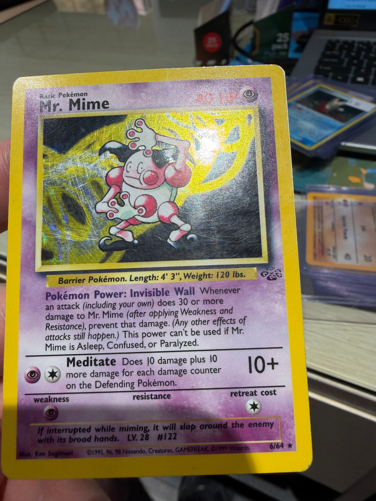 Mr. Mime Holo - 6/64 - Jungle