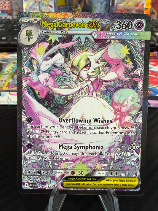 Mega Gardevoir Ex - 178/132 - Special Illustration Rare - Mega Evolutions - NM