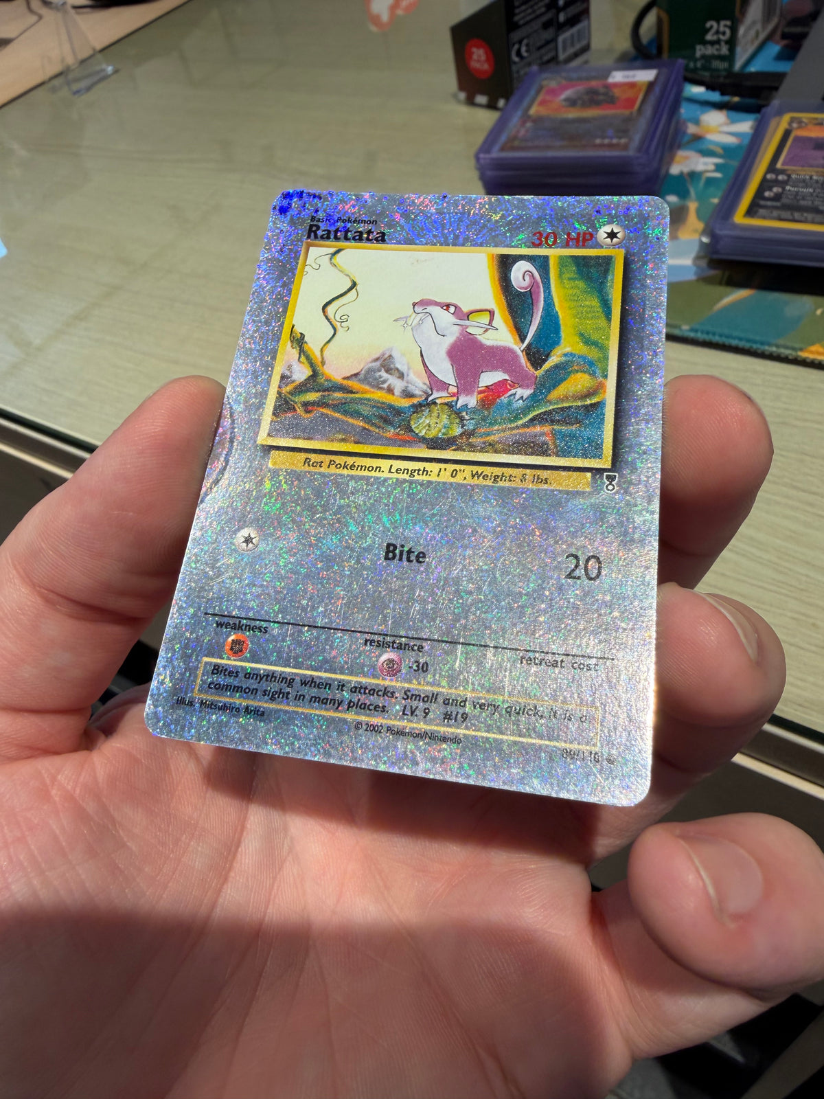 Rattata - Reverse Holo - 89/110 - Legendary Collection