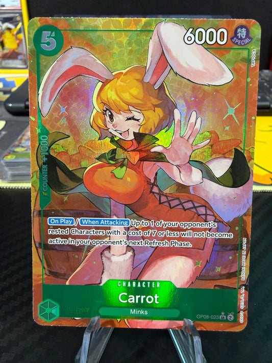 Carrot - Alt Art - OP08-023 - Two Legends