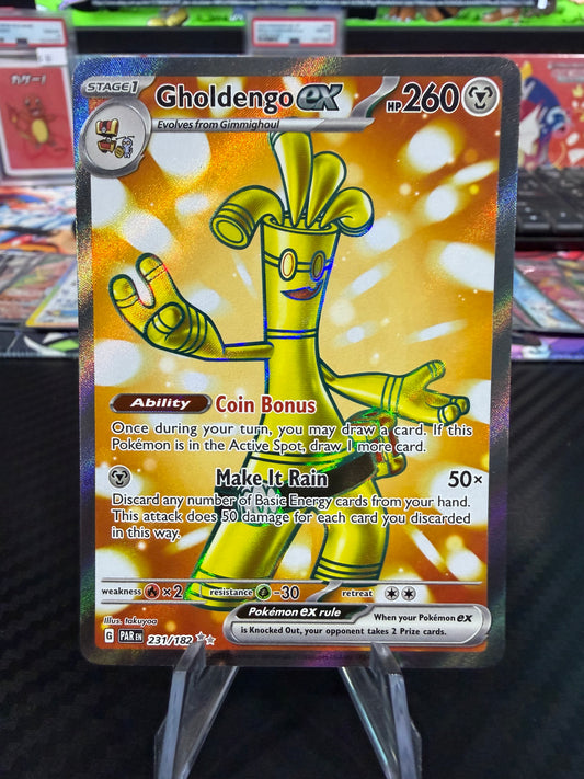 Gholdengo Ex - 231/182 - Full Art - Paradox Rift - NM