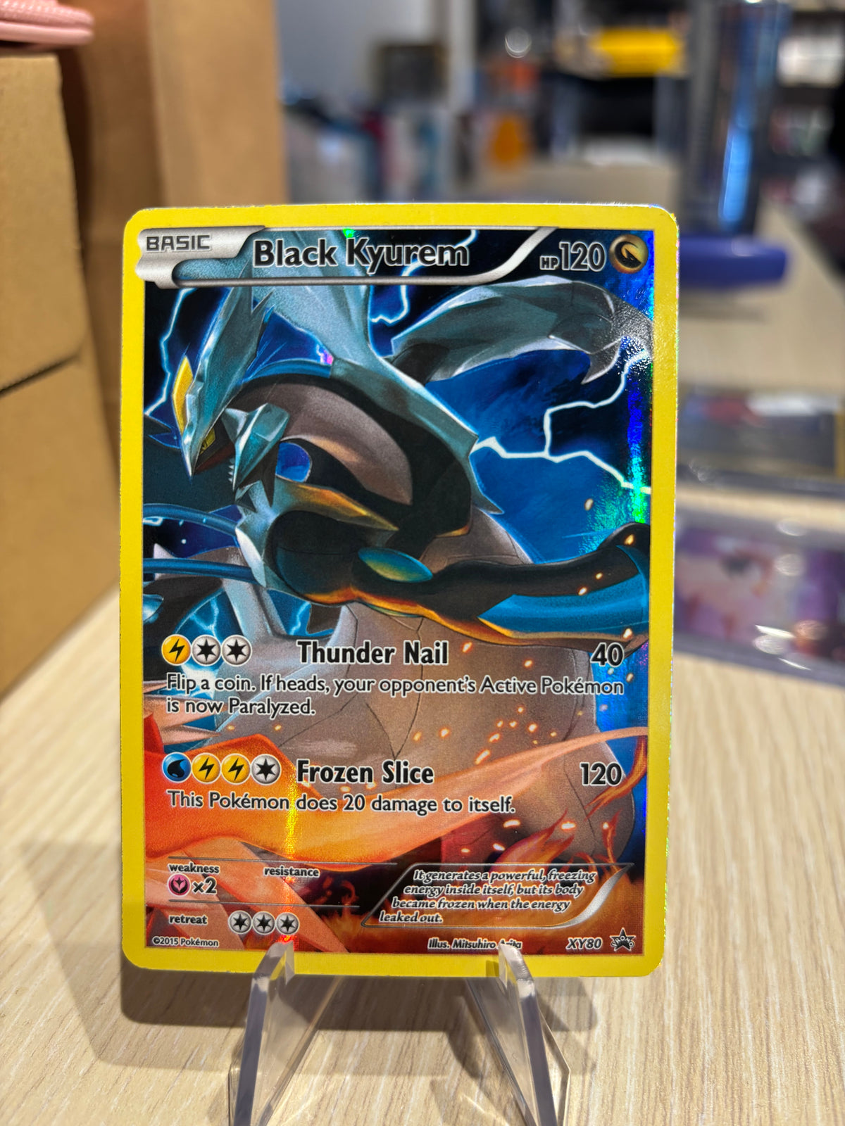 Black Kyurem - XY80 - XY Black Star Promo