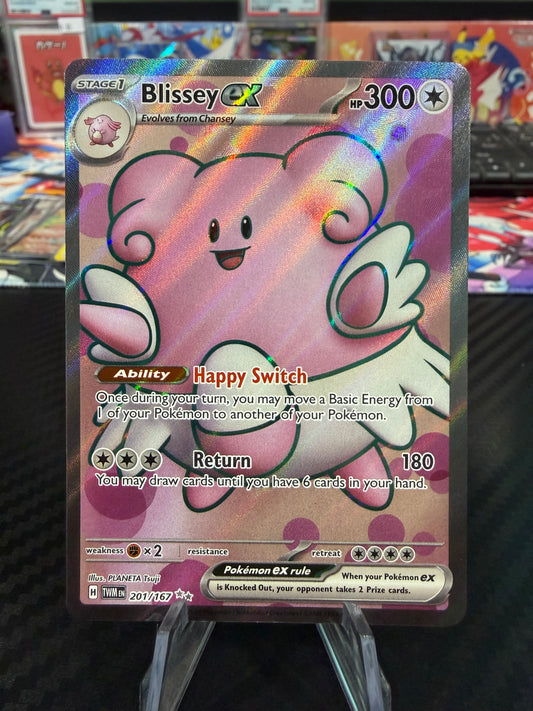 Blissey Ex - 201/167 - Full Art - Twilight Masquerade - NM