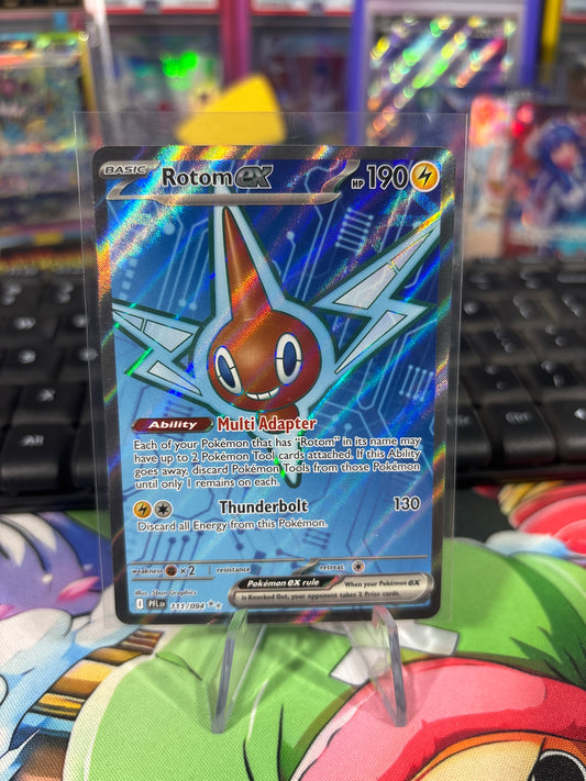 Rotom EX - 111/094 - Full Art - Phantasmal Flames - NM