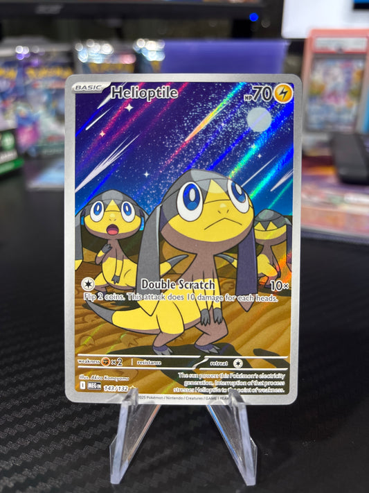 Helioptile - 143/132 - Illustration Rare - Mega Evolutions - NM