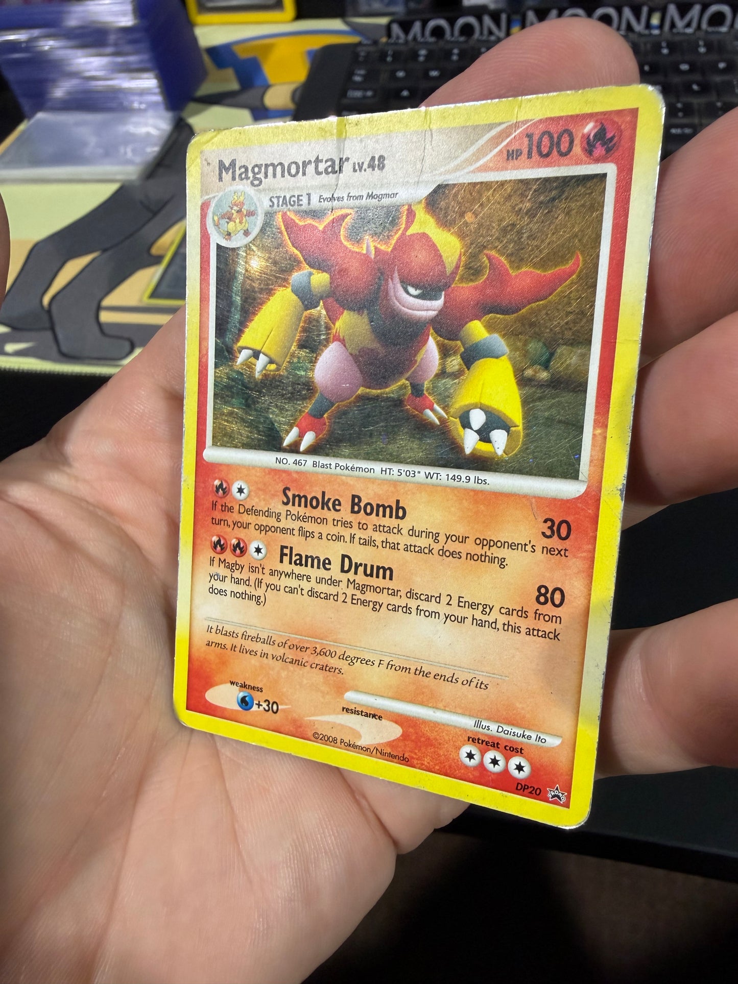 Magmortar - Cosmos Holo Promo DP20 - HP