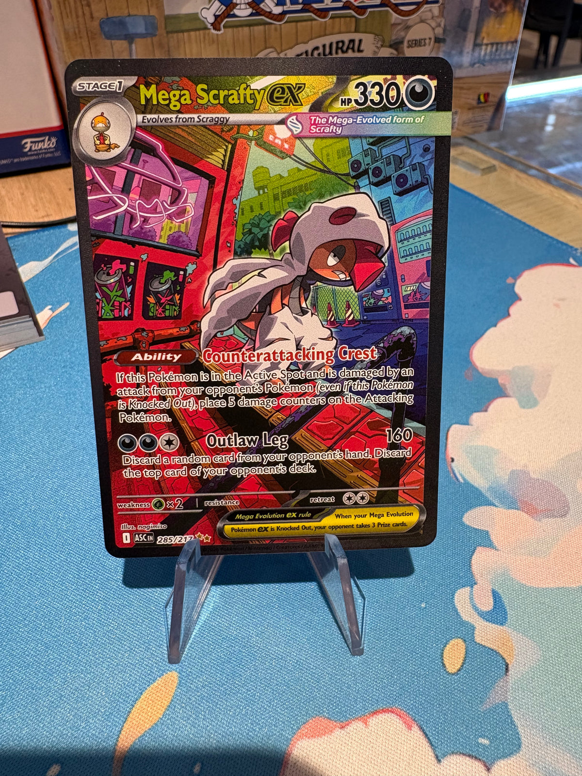 Mega Scrafty Ex - 285/217 - Ascended Heroes