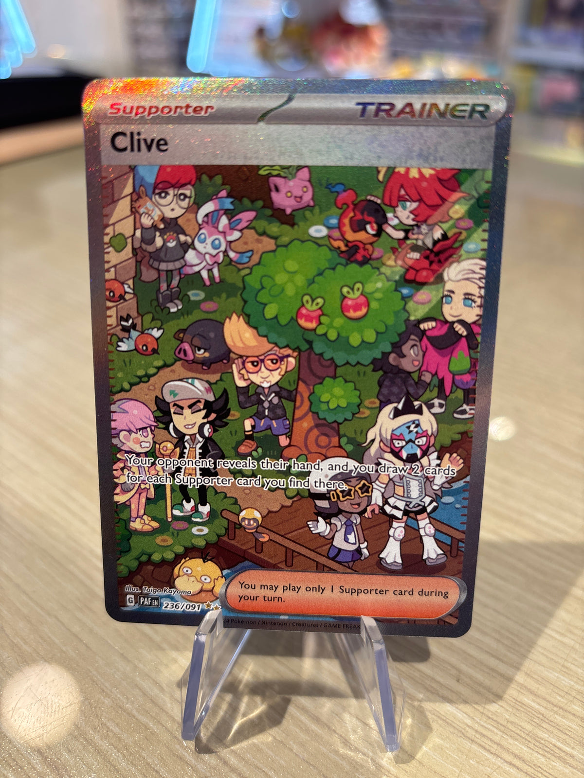 Clive 236/091 Paldean fates