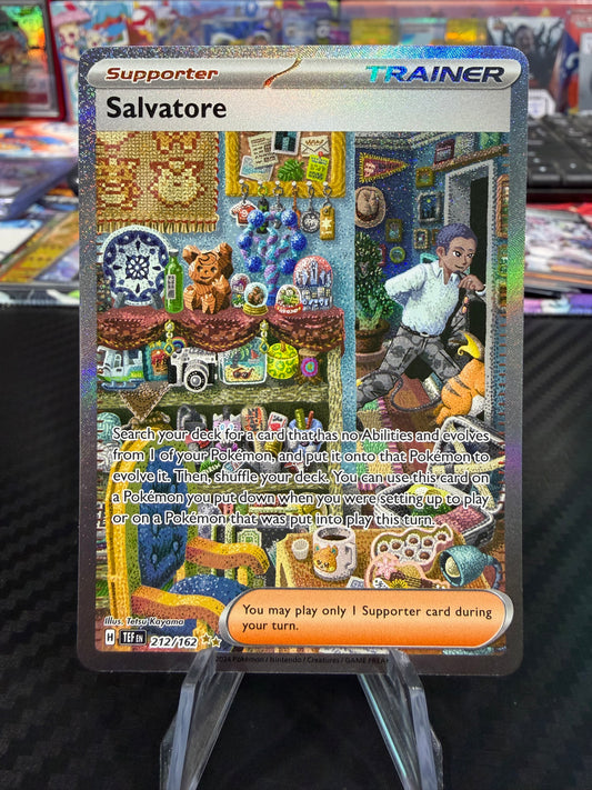 Salvatore - 212/162 - Special Illustration Rare - Temporal Forces - NM