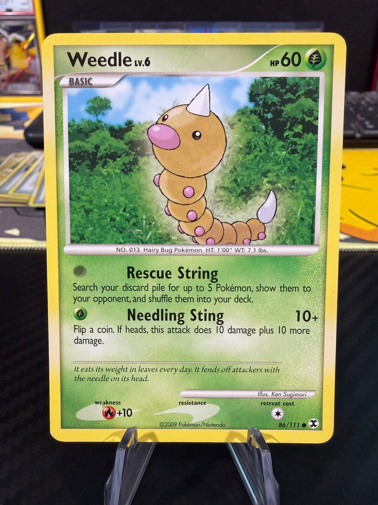 Weedle - 86/111 - Rising Rivals - LP