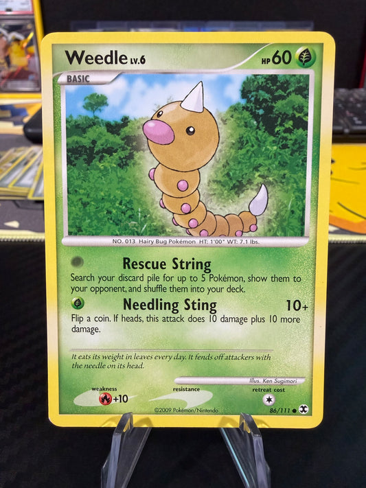 Weedle - 86/111 - Rising Rivals - LP