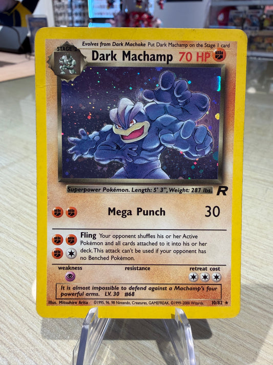 Dark Machamp Holo - 10/82 - Rocket