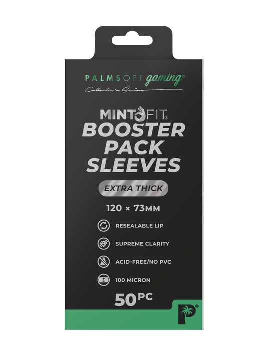 Palms Off Gaming - Booster Pack Sleeves - 50 Pack