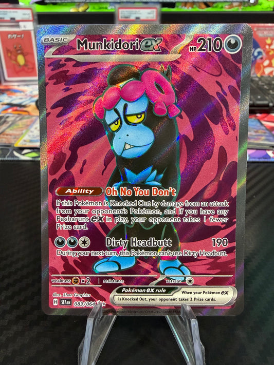 Munkidori Ex - 083/064 - Full Art - Shrouded Fable - NM