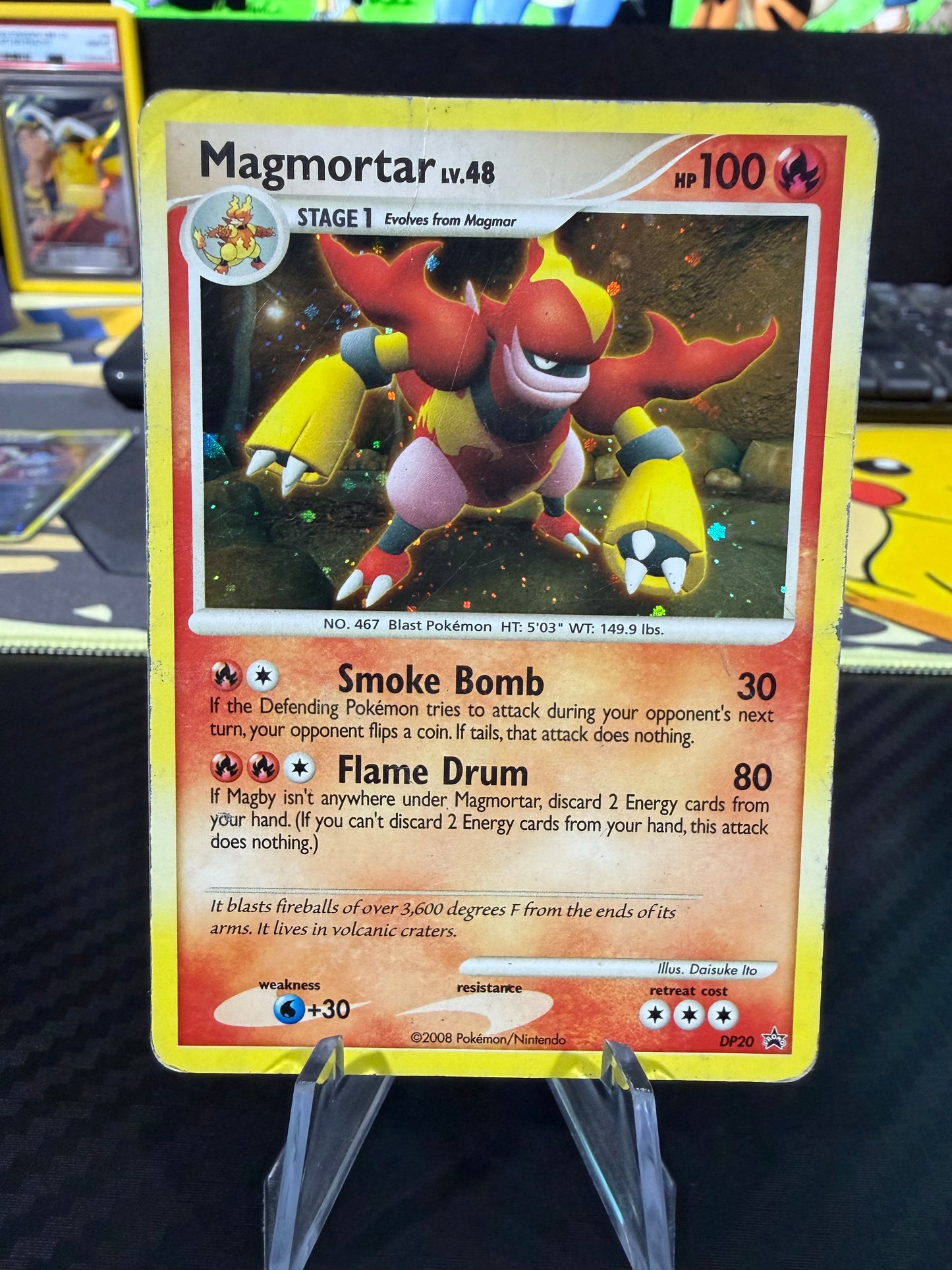 Magmortar - Cosmos Holo Promo DP20 - HP