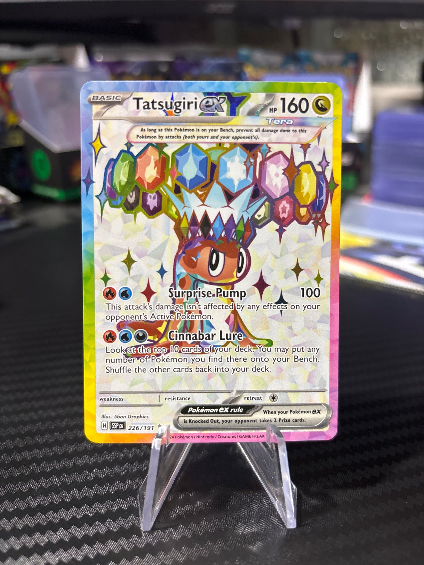 Tatsugiri Ex #226 - Surging Sparks