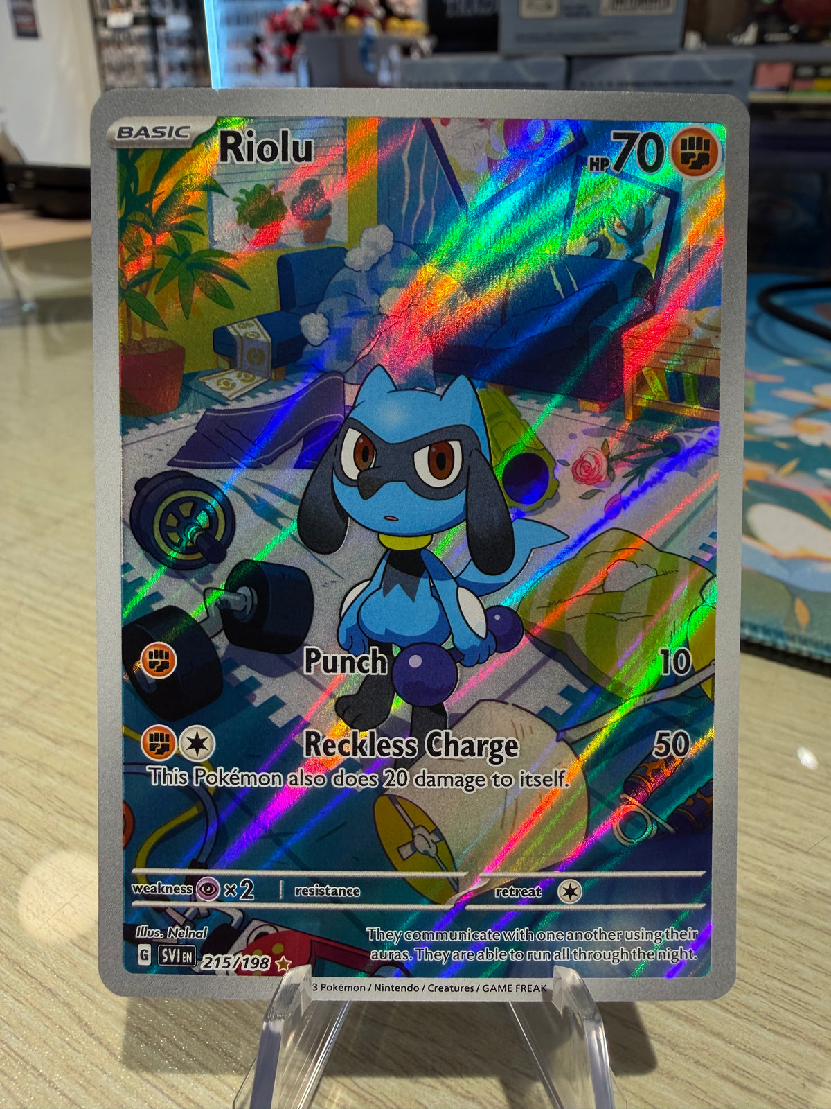Riolu - 215/198 - Scarlet & Violet Base