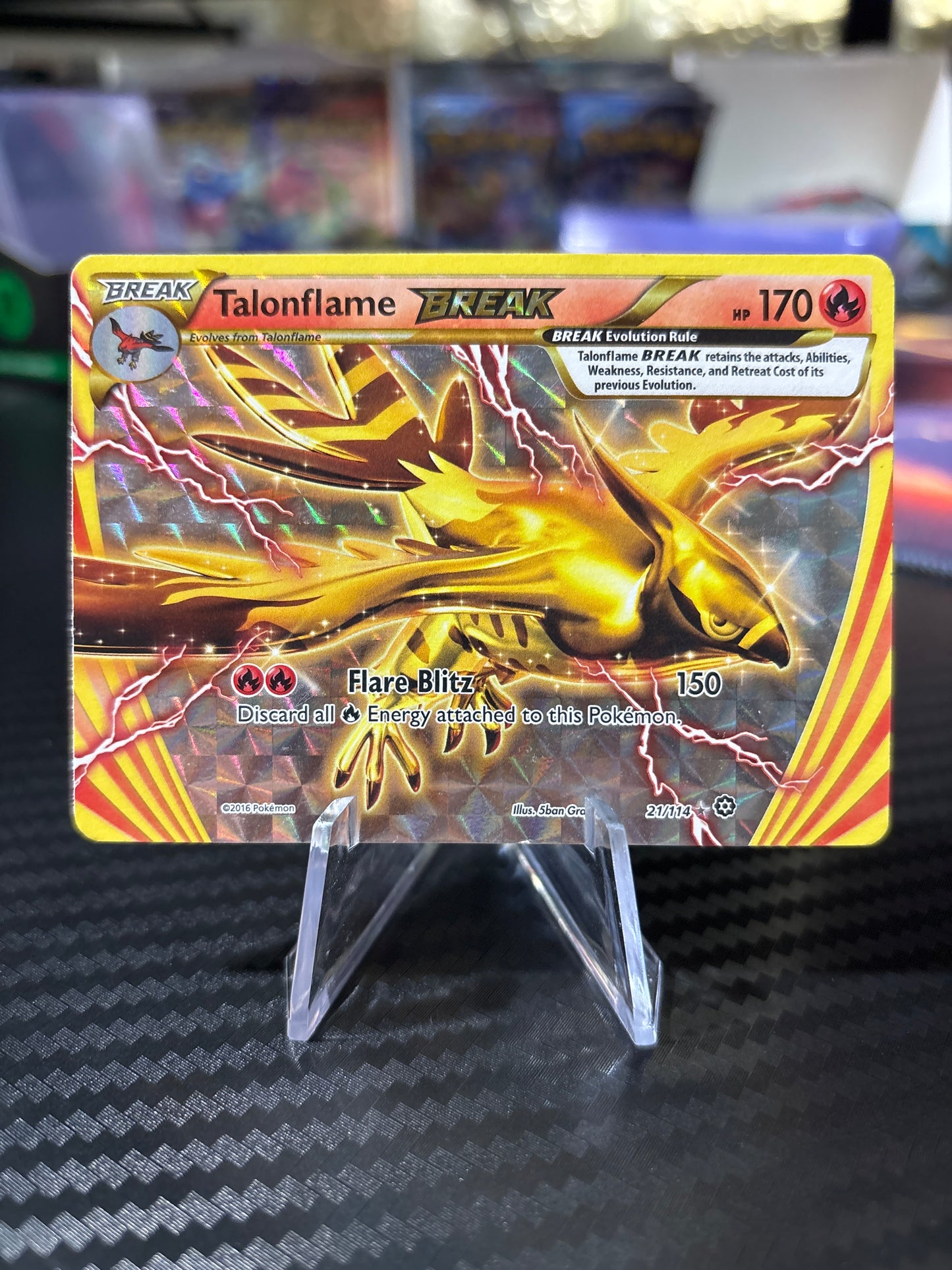 Talonflame BREAK #21 - XY Steam Seige