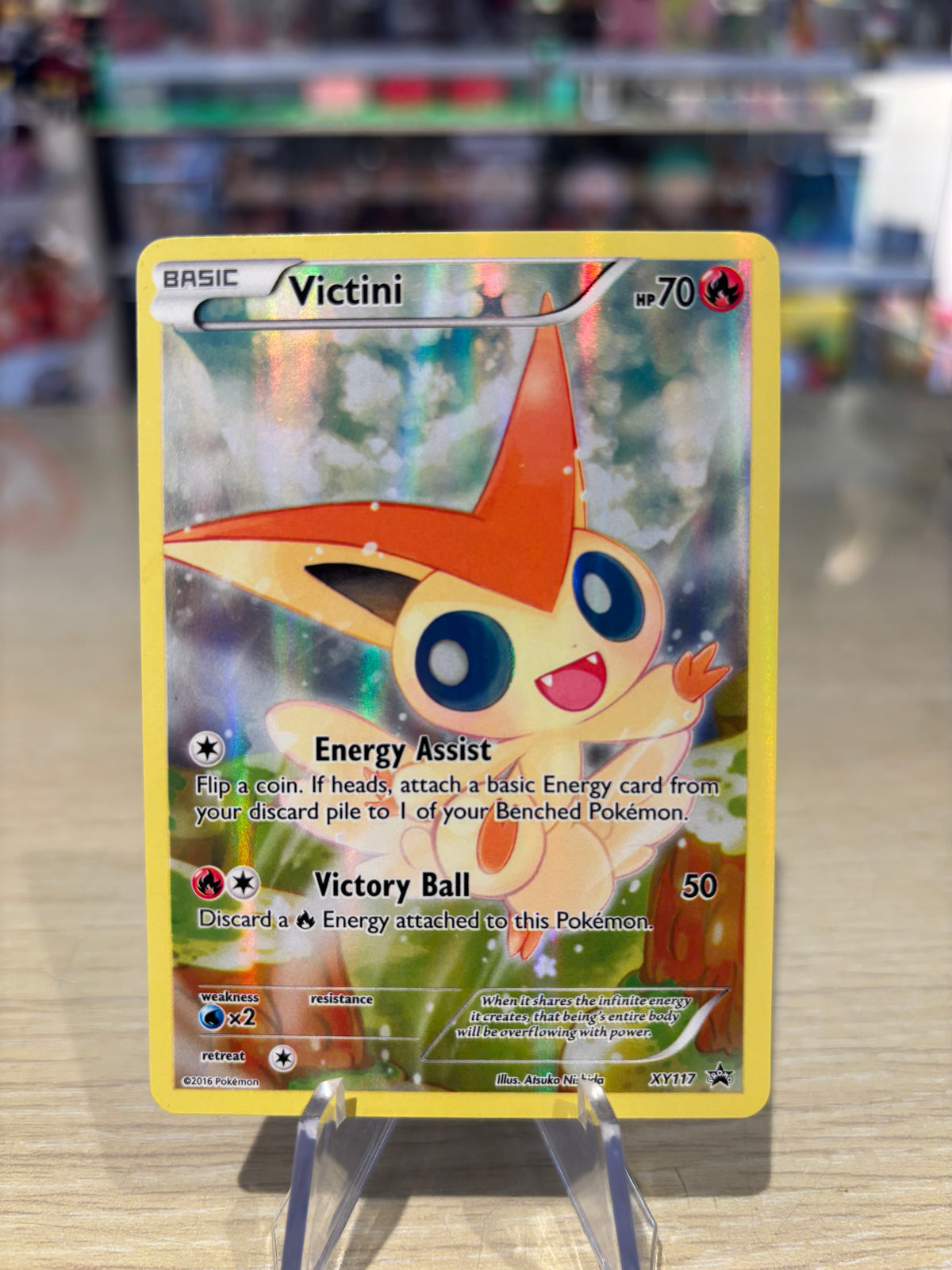 Victini - XY117 - XY Black Star Promo