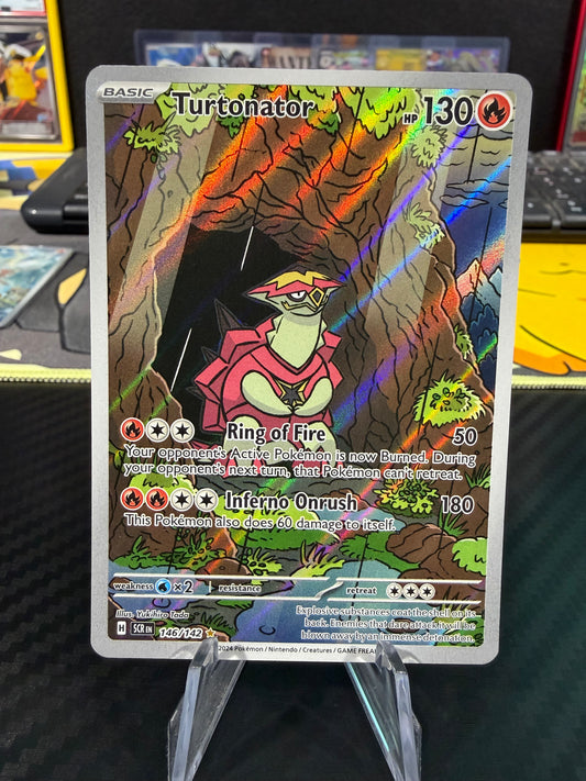 Turtonator - 146/142 - Illustration Rare - Stellar Crown