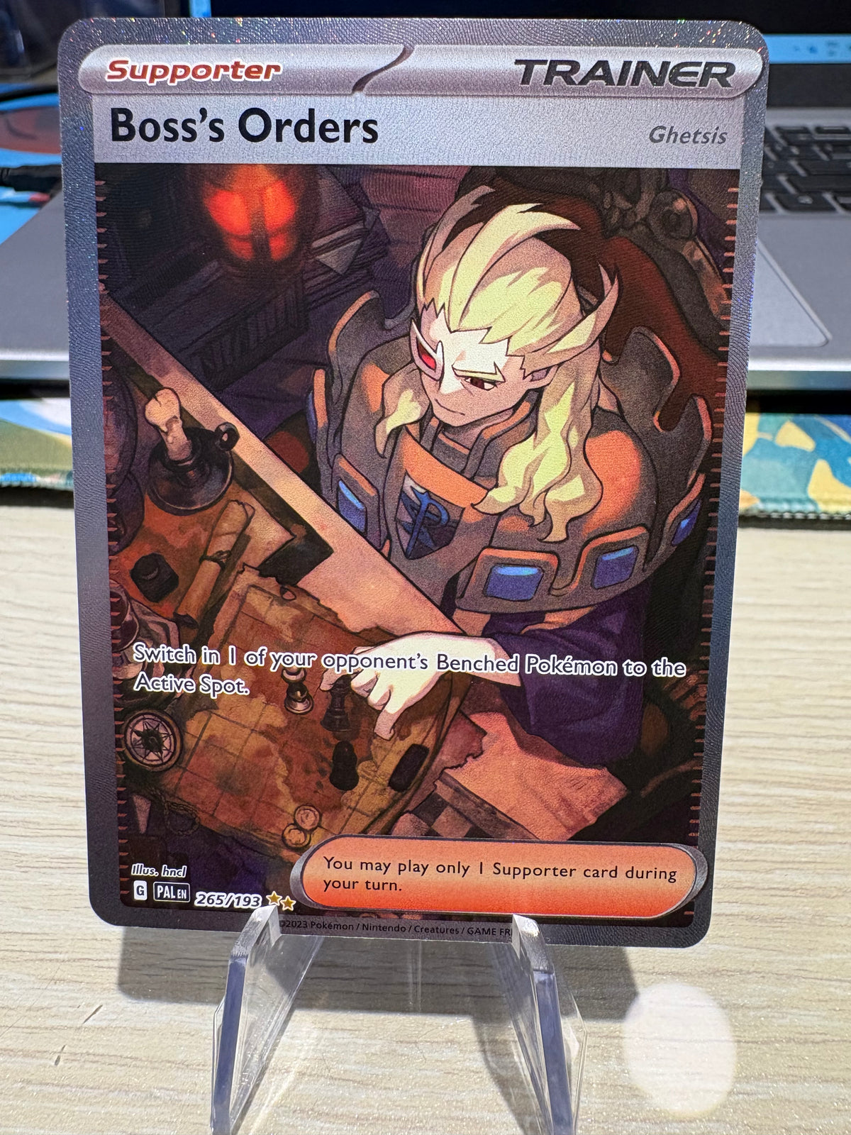 Boss’s Orders - 265/193 - Paldea Evolved