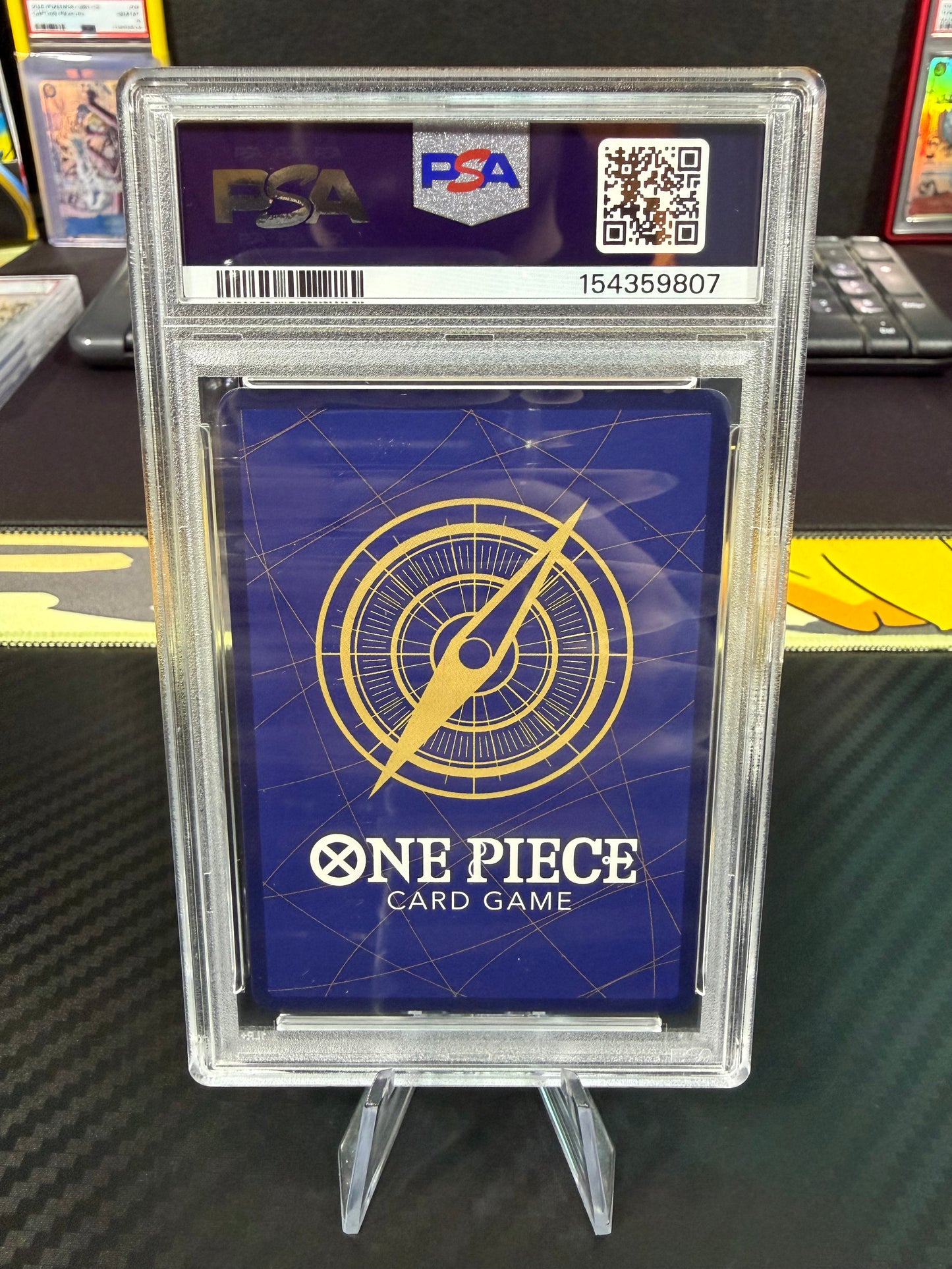 PSA 10 - Ace & Sabo & Luffy - Alternate Art - OP13-007 - One Piece OP13 Japanese