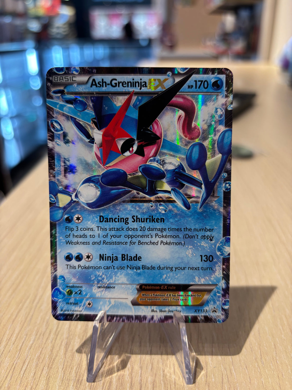 Ash-Greninja EX - XY133 Promo