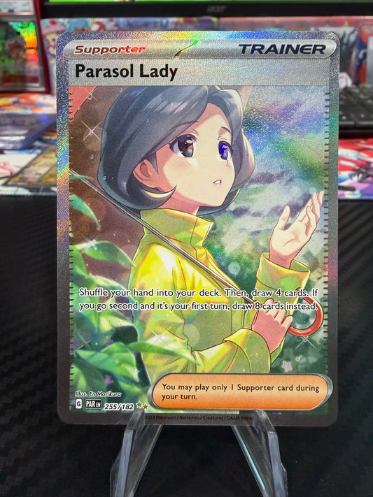 Parasol Lady - 255/182 - Special Illustration Rare - Paradox Rift - NM