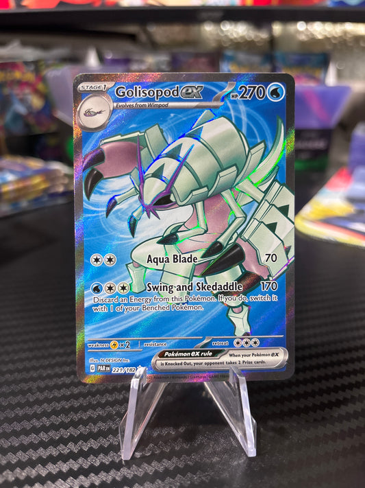 Golisopod EX - 221/182 - Full Art - Paradox Rift - NM