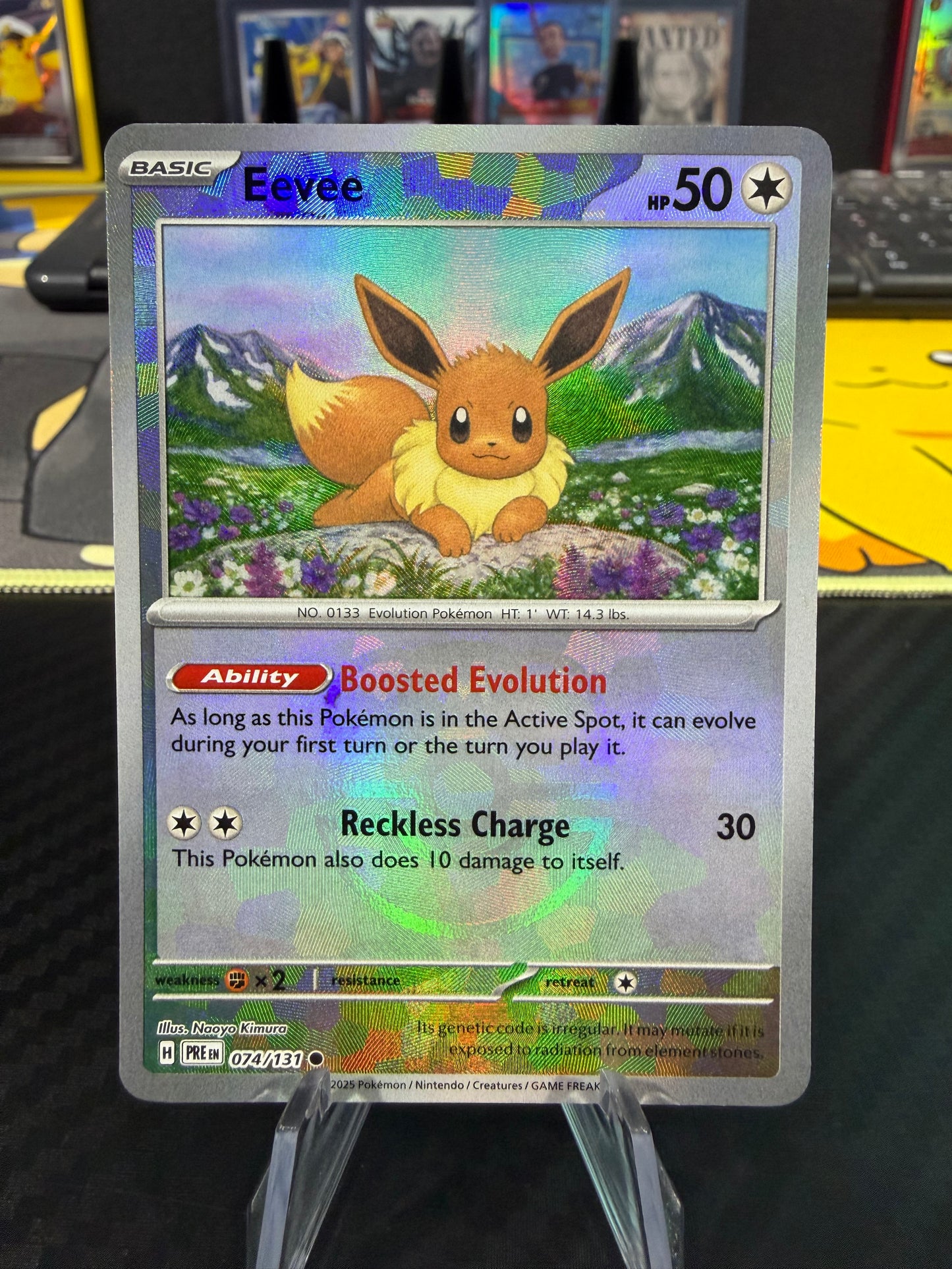 Eevee - 074/131 - Masterball - Prismatic Evolutions