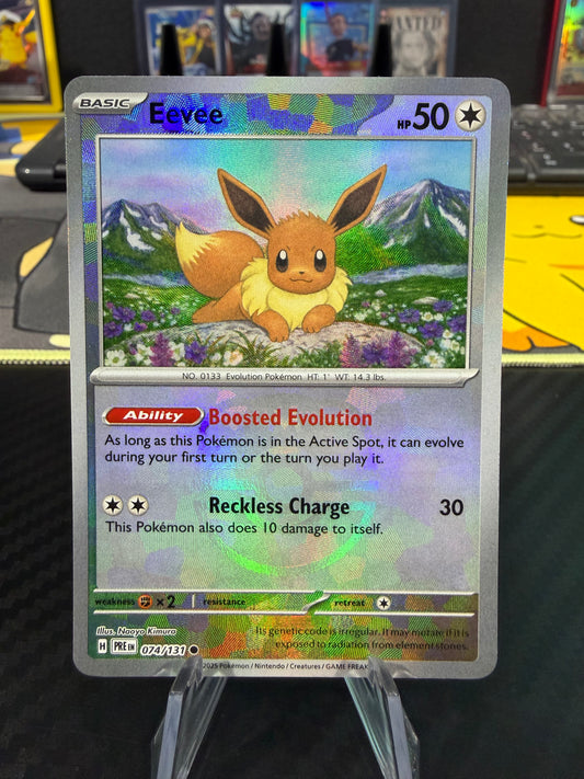 Eevee - 074/131 - Masterball - Prismatic Evolutions