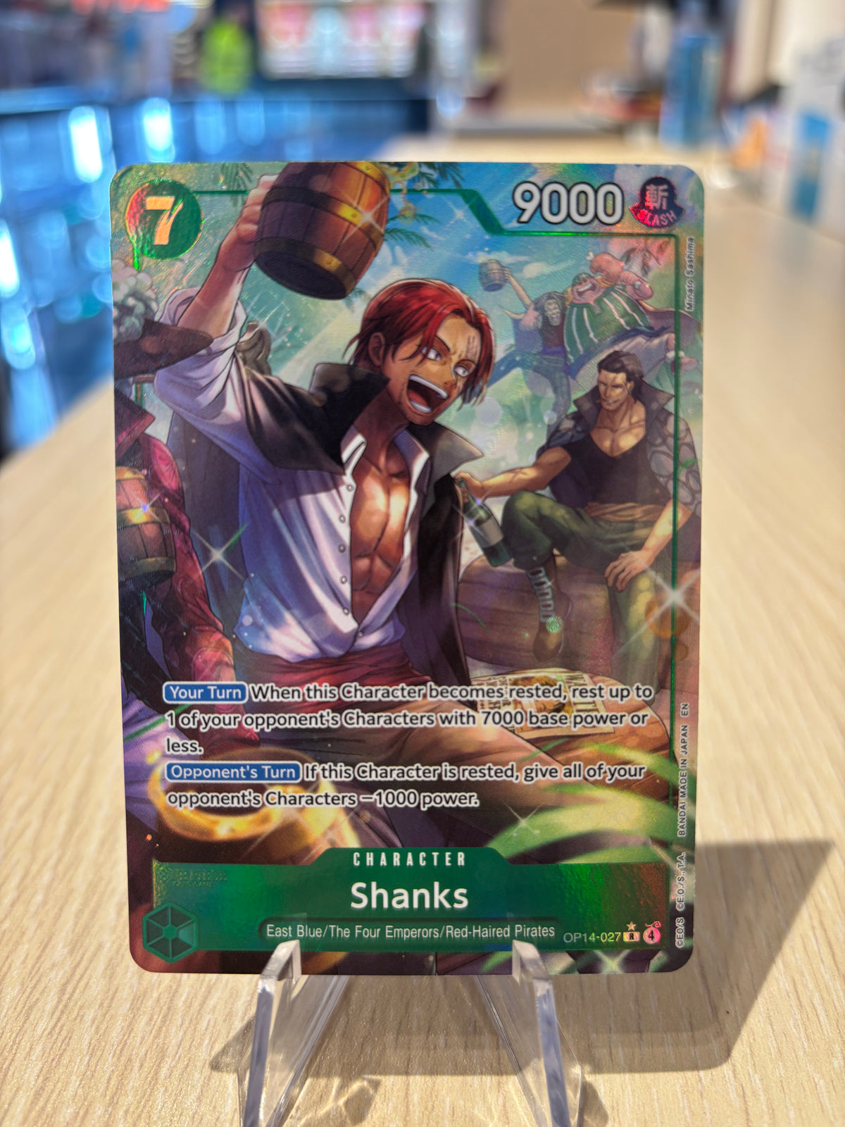 Shanks - OP14-027 - The Azure Sea’s Seven